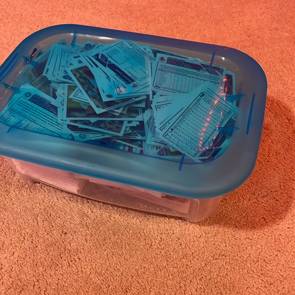 Box of 2023 Topps baseball cards 1000+
